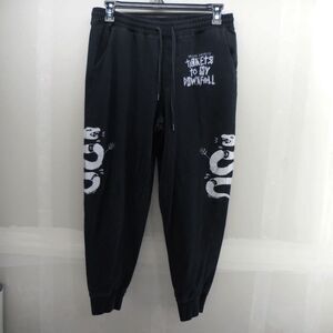 Machine Gun Kelly MGK Tickets To My Downfall XX Sweatpants Joggers Size Large